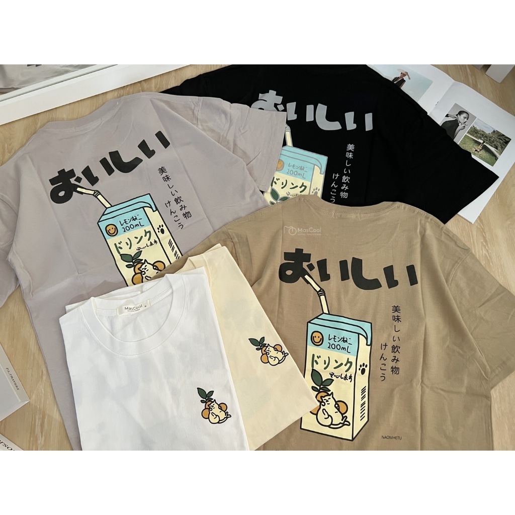 6180 飲料貓咪短袖