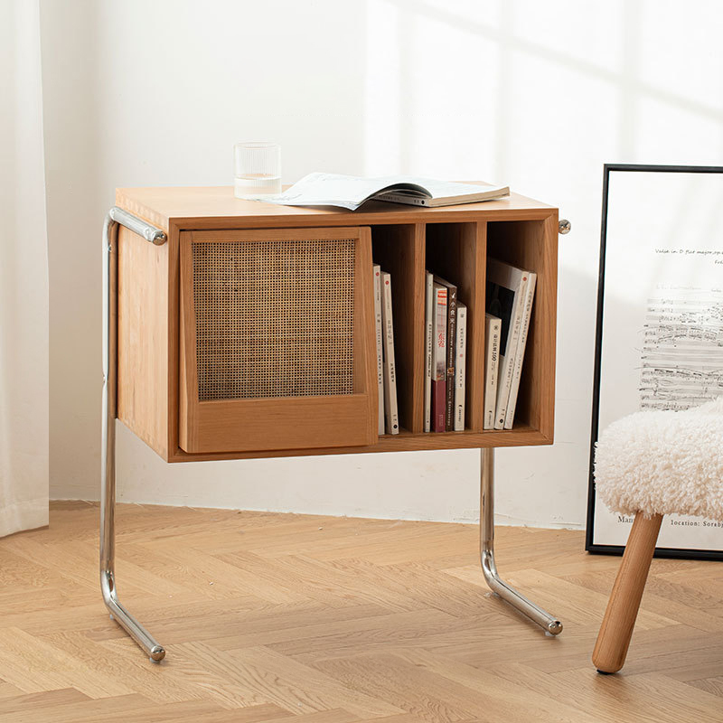 木質推拉式雜誌架