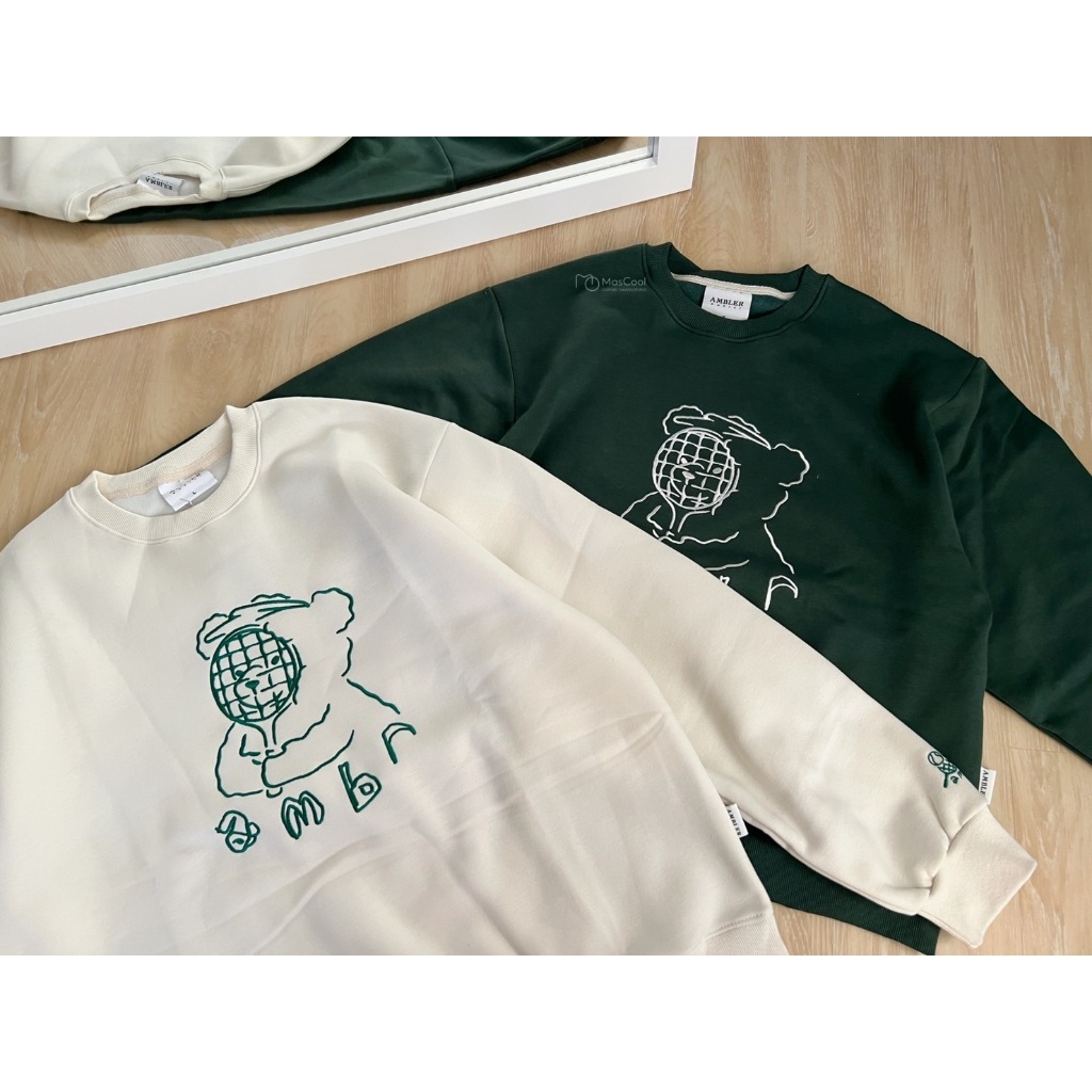 AMBLER 網格熊大學T