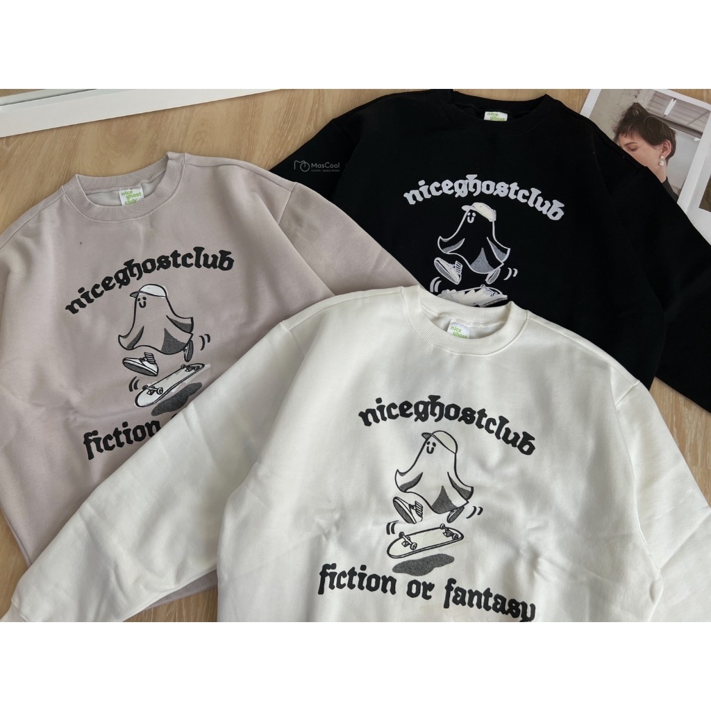 niceghostclub 變色幽靈大學t