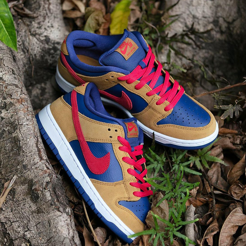 Nike SB Dunk Low 棕紅藍 BQ6817-700