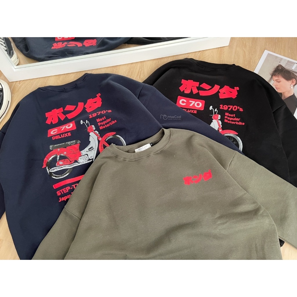 6193 日文摩托車大學T