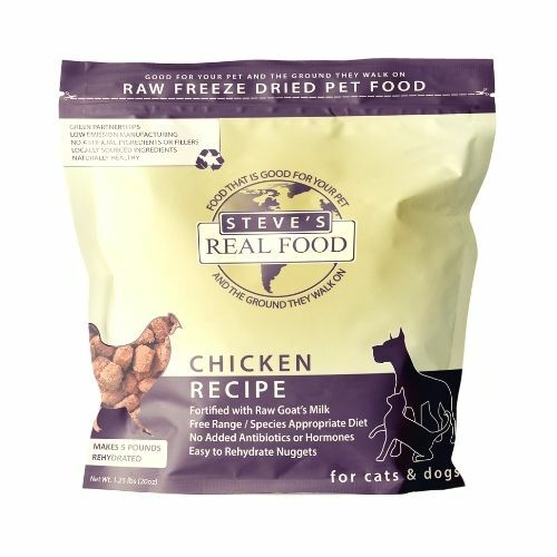 Steve's Real Food 凍乾狗糧 - 雞肉配方 20oz