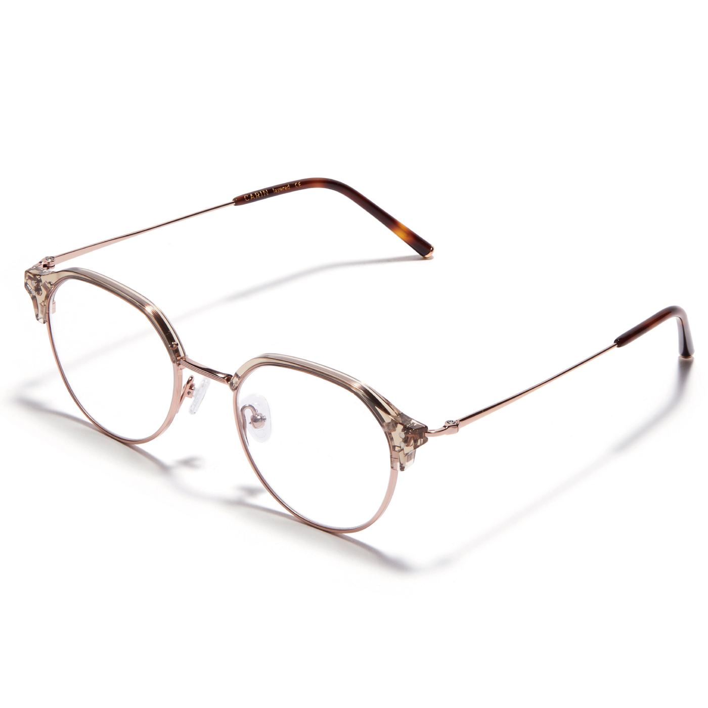 CARIN光學眼鏡-ALEX P+ C3 透粉玫瑰金-韓國眼鏡品牌