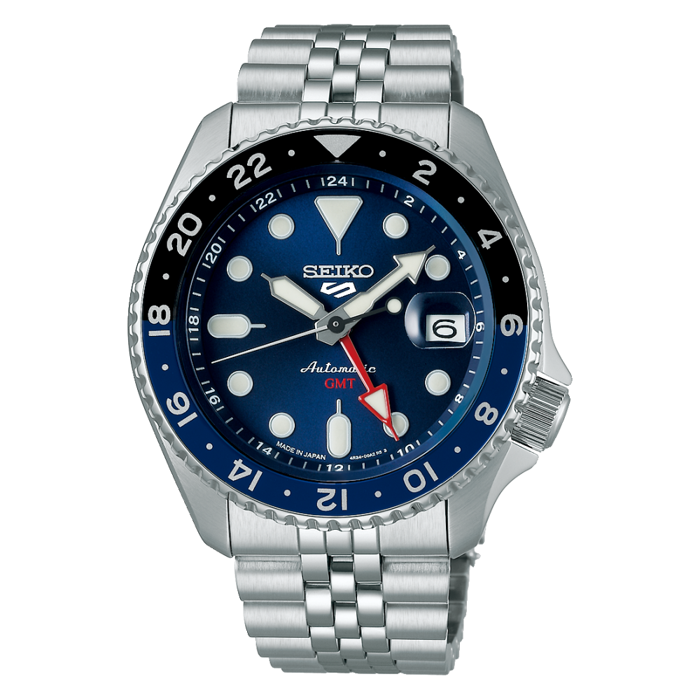 日本版 SEIKO 5 SPORTS SKX SPORTS STYLE GMT SBSC001 ( SSK001)Black / SBSC003 ( SSK003 )Blue, GMT 雙時區機械錶 MADE IN JAPAN JDM
