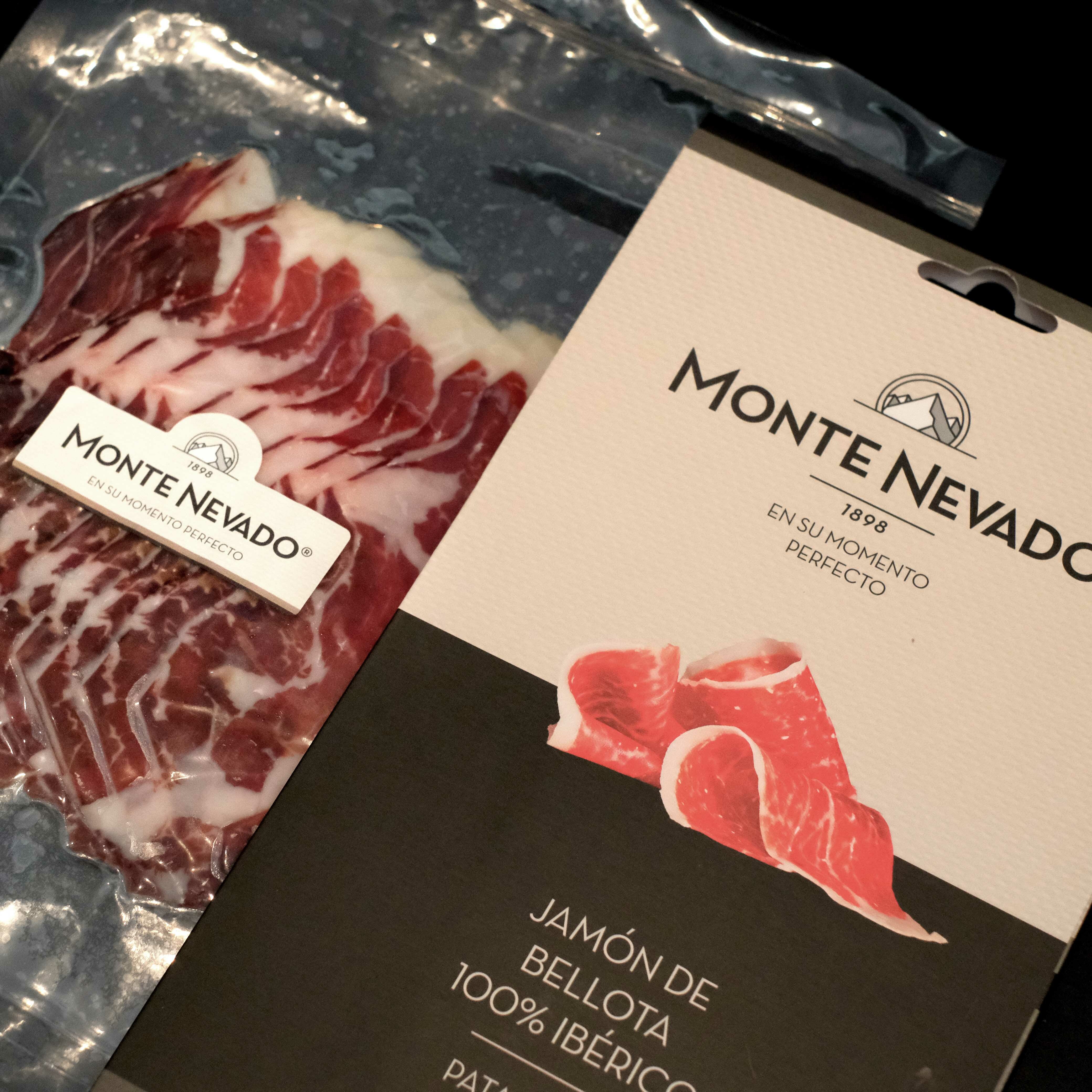 【西班牙Monte Nevado雪山牌】黑標橡子伊比利豬後腿切片 85g