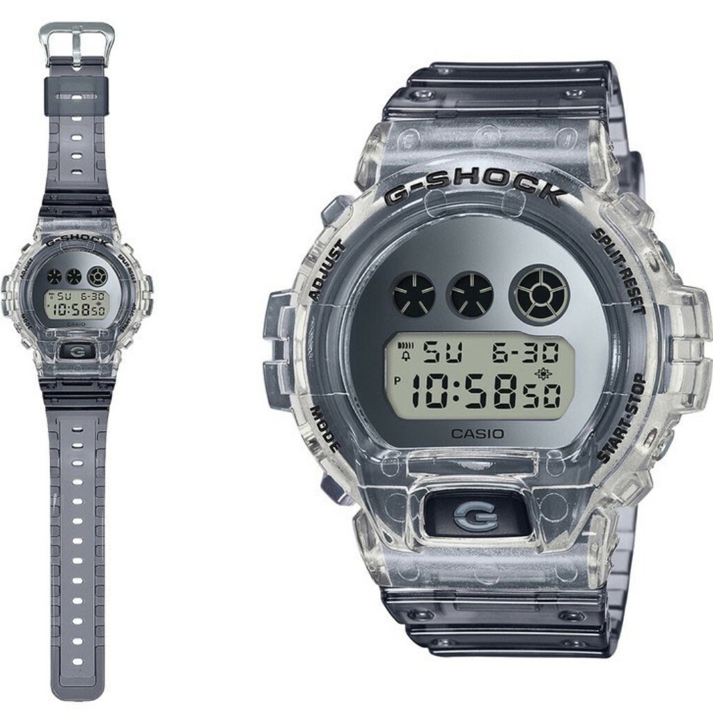 Casio G-Shock DW-6900SK-1 冰韌 黑色 半透明 手錶 (香港行貨)