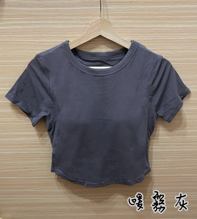 春夏舒適感短版BRA上衣-三色