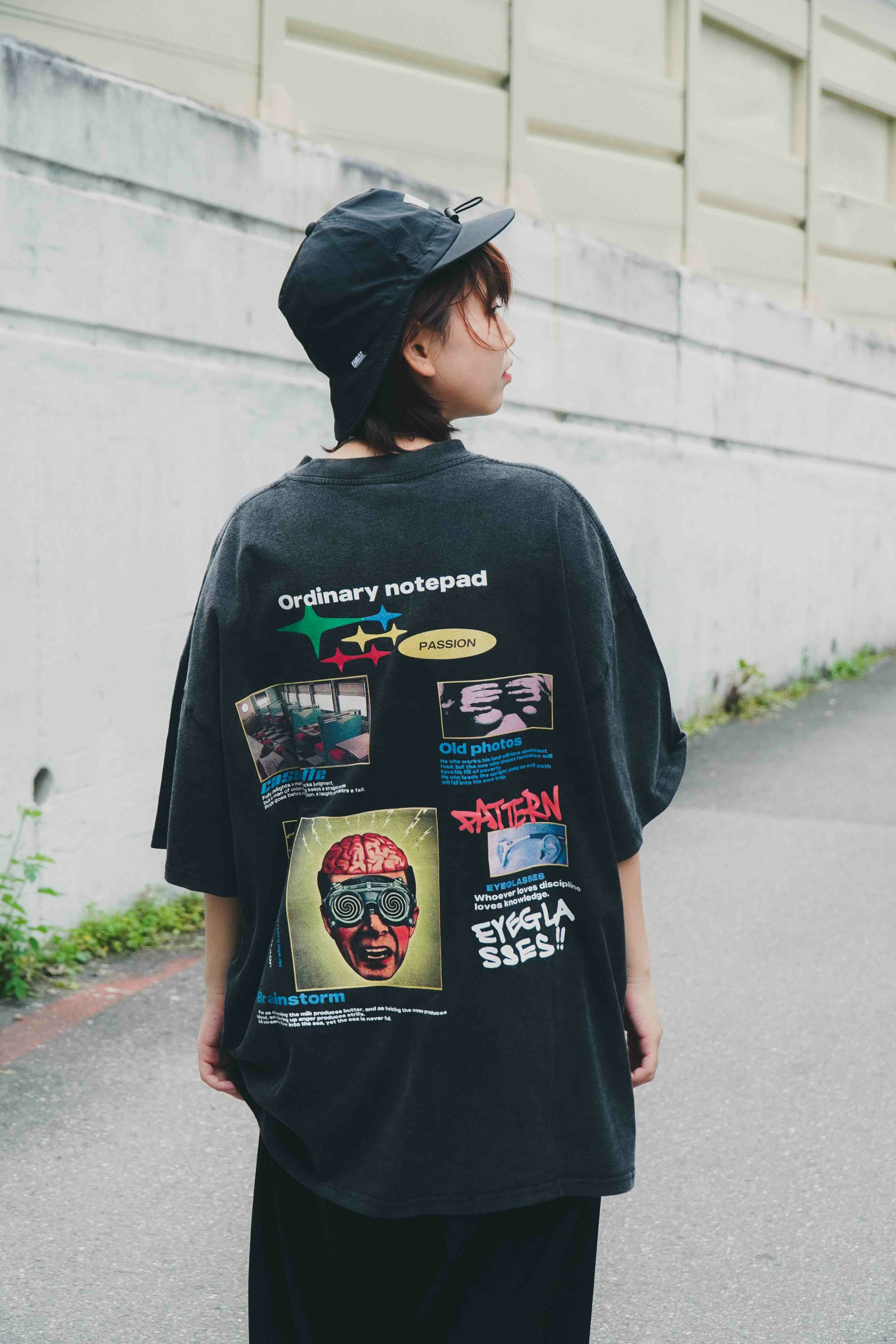 『Always_Good』腦力激盪 印花 水洗 短TEE