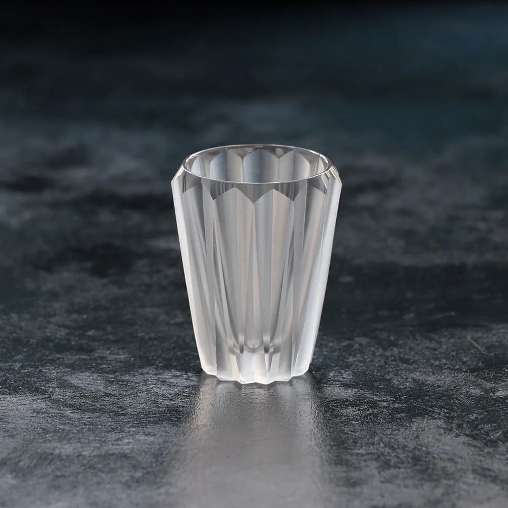 木村硝子店 MITATE N 2oz 多角形切割威士忌杯 (手工製作)