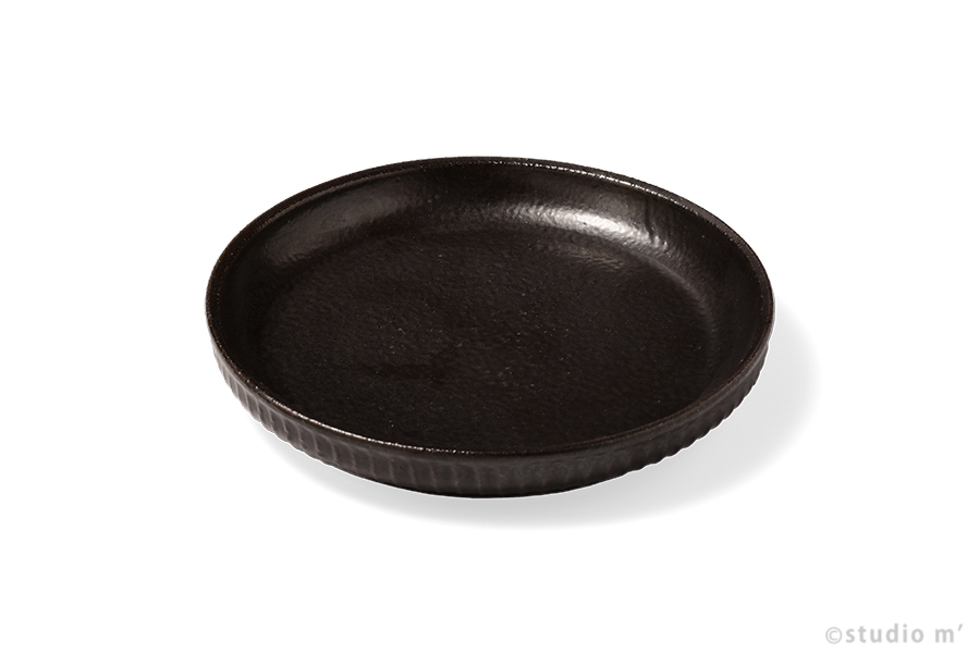 STUDIO M' - Inaho 稻穗6寸皿 / 黑