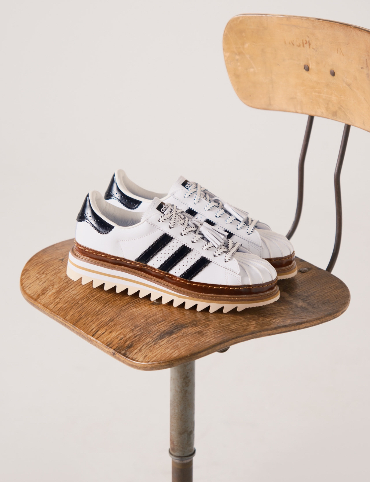 CLOT X Adidas Superstar 陳冠希 聯名款 牛津鞋 英倫風 貝殼鞋 鋸齒底 焦糖底 復古 IH3132/預購