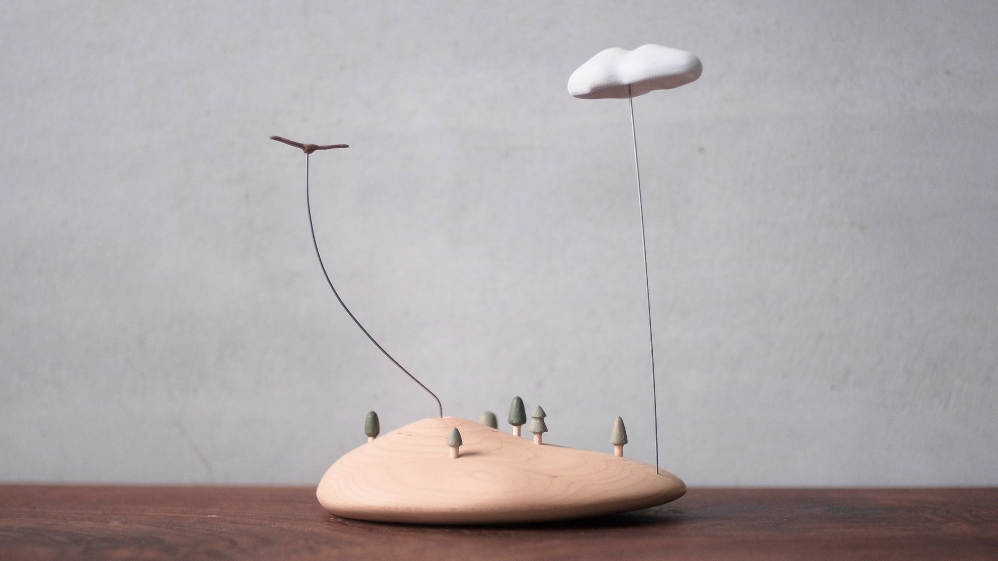 MoziDozen 木子到森 裝置品 時間流動 洄嶼-山林