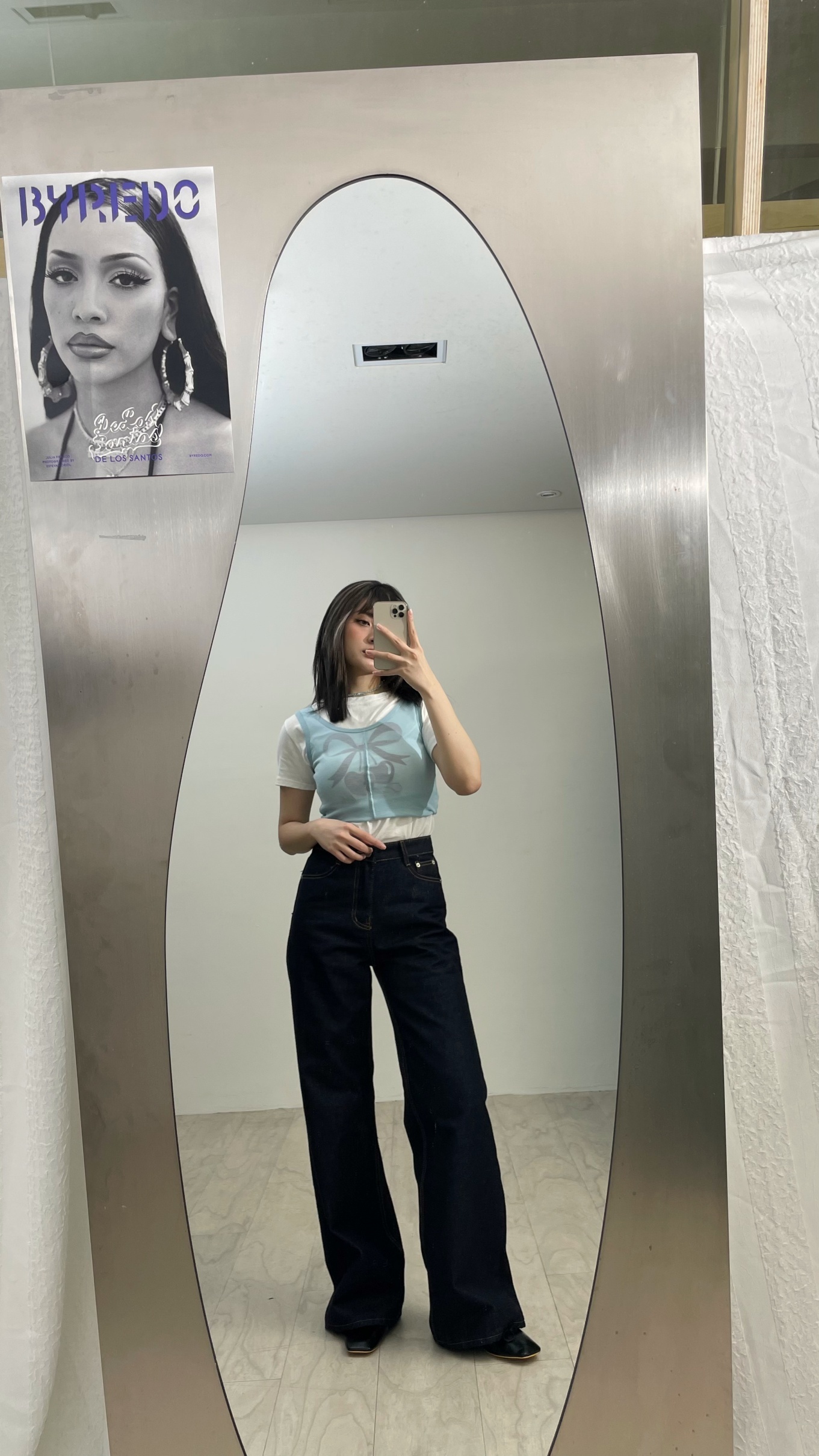 基本款中線背心-藍