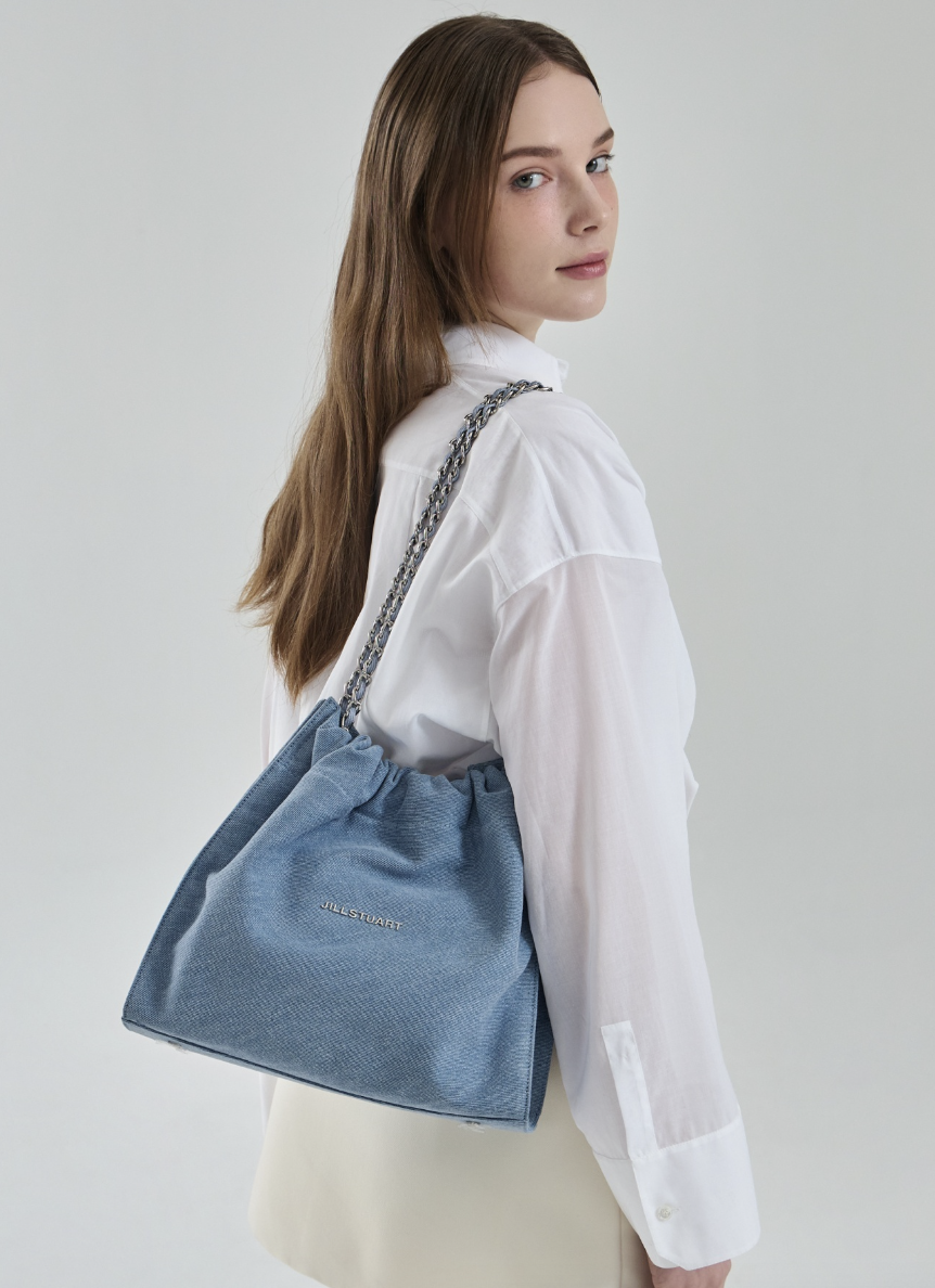 ◆JILLSTUART◆Coco Denim Chain Mini Cross & Shoulder Bag Cocochain] Denim Chain Mini Cross and Shoulder Bag – HK Buy