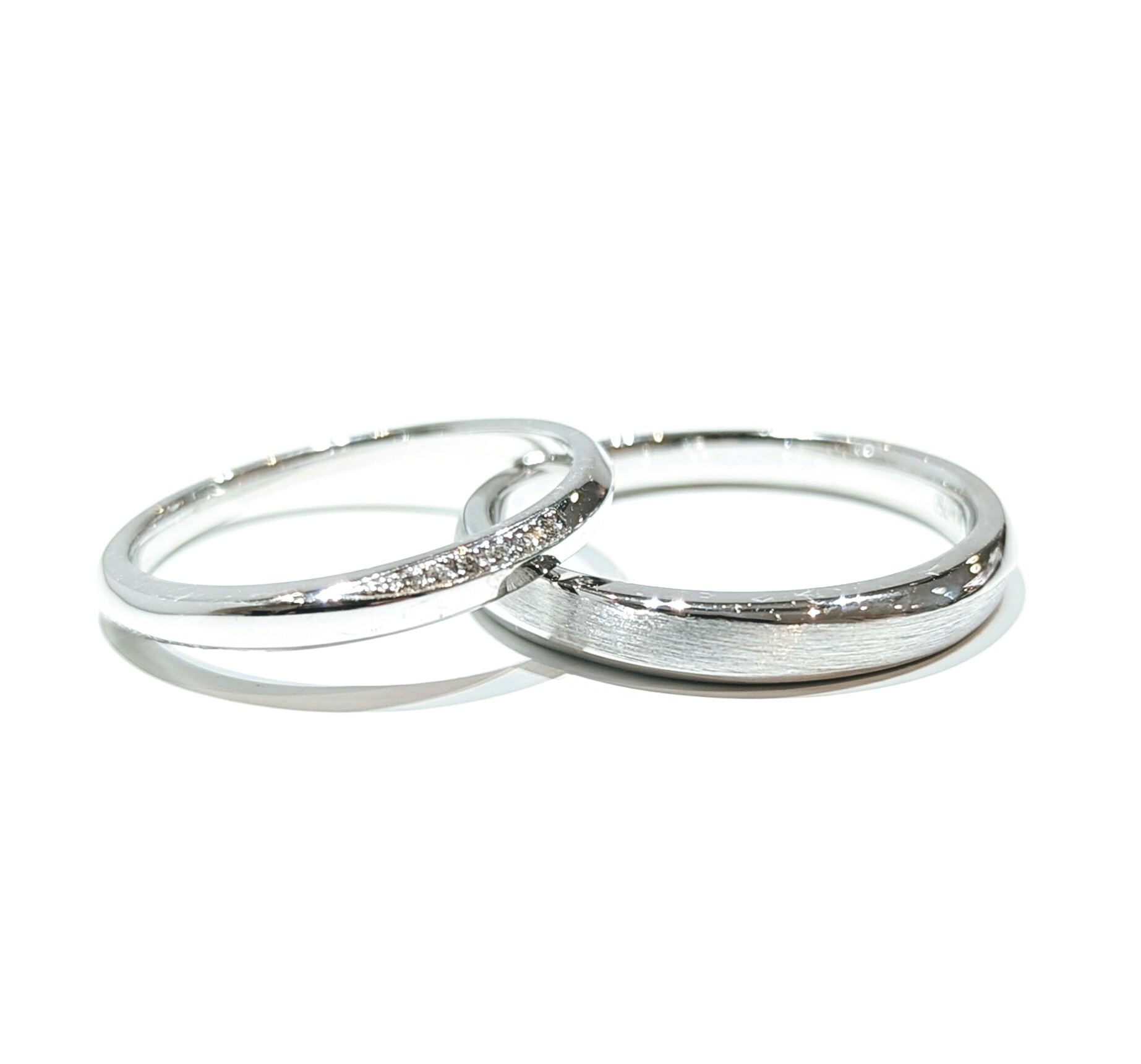 PT950鉑金鑽石結婚戒指