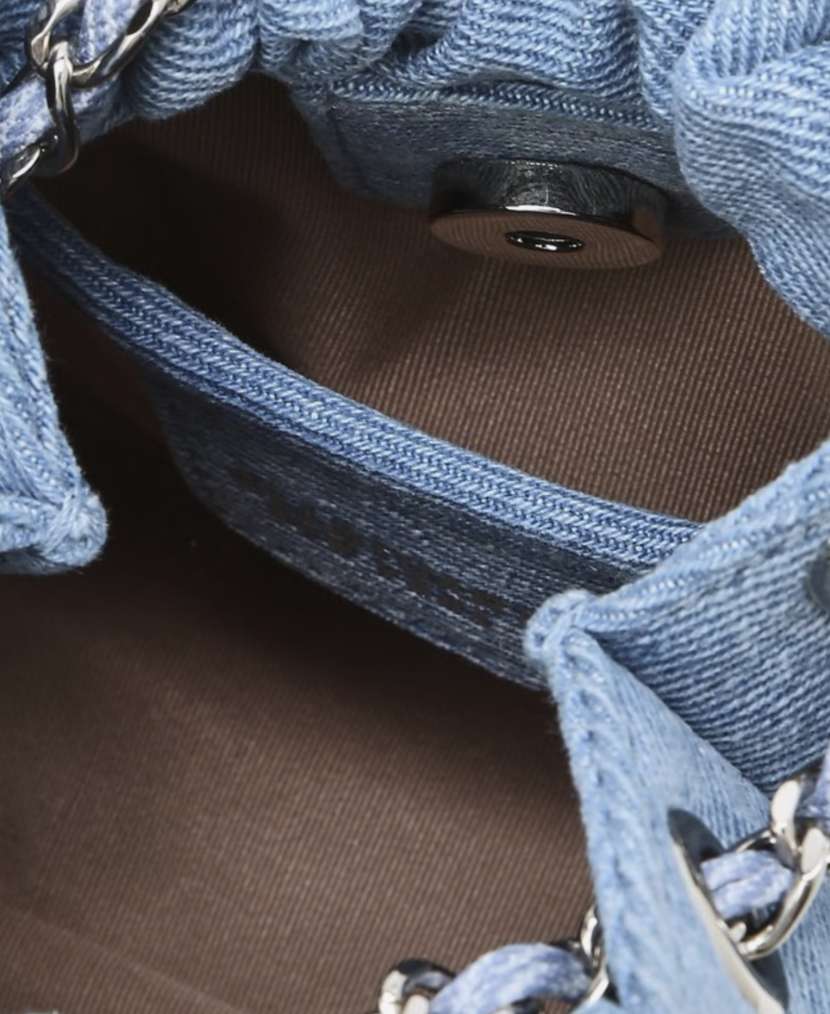 韓國Jillstuart Denim牛仔布Mini Coco Chain Cross&Shoulder Ba