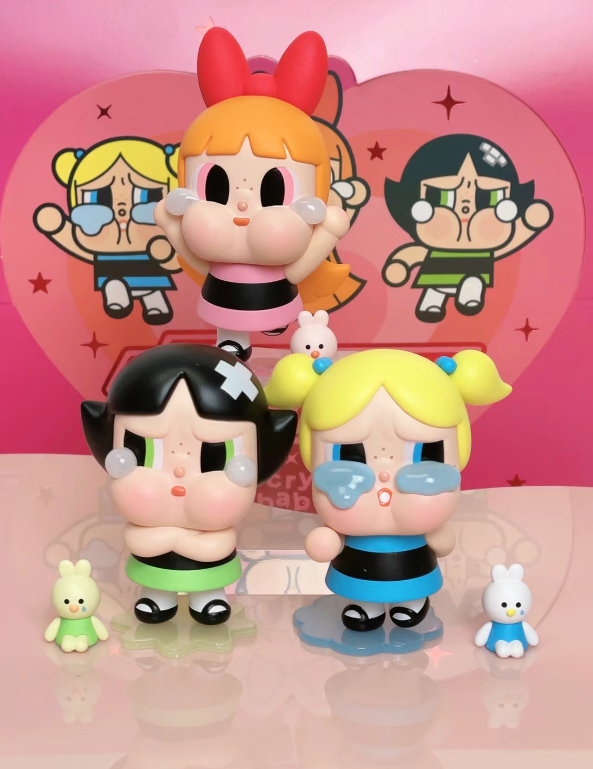 POPMART 泡泡瑪特官方正版Crybaby x 飛天小女警公仔盲盒12+1款/預購