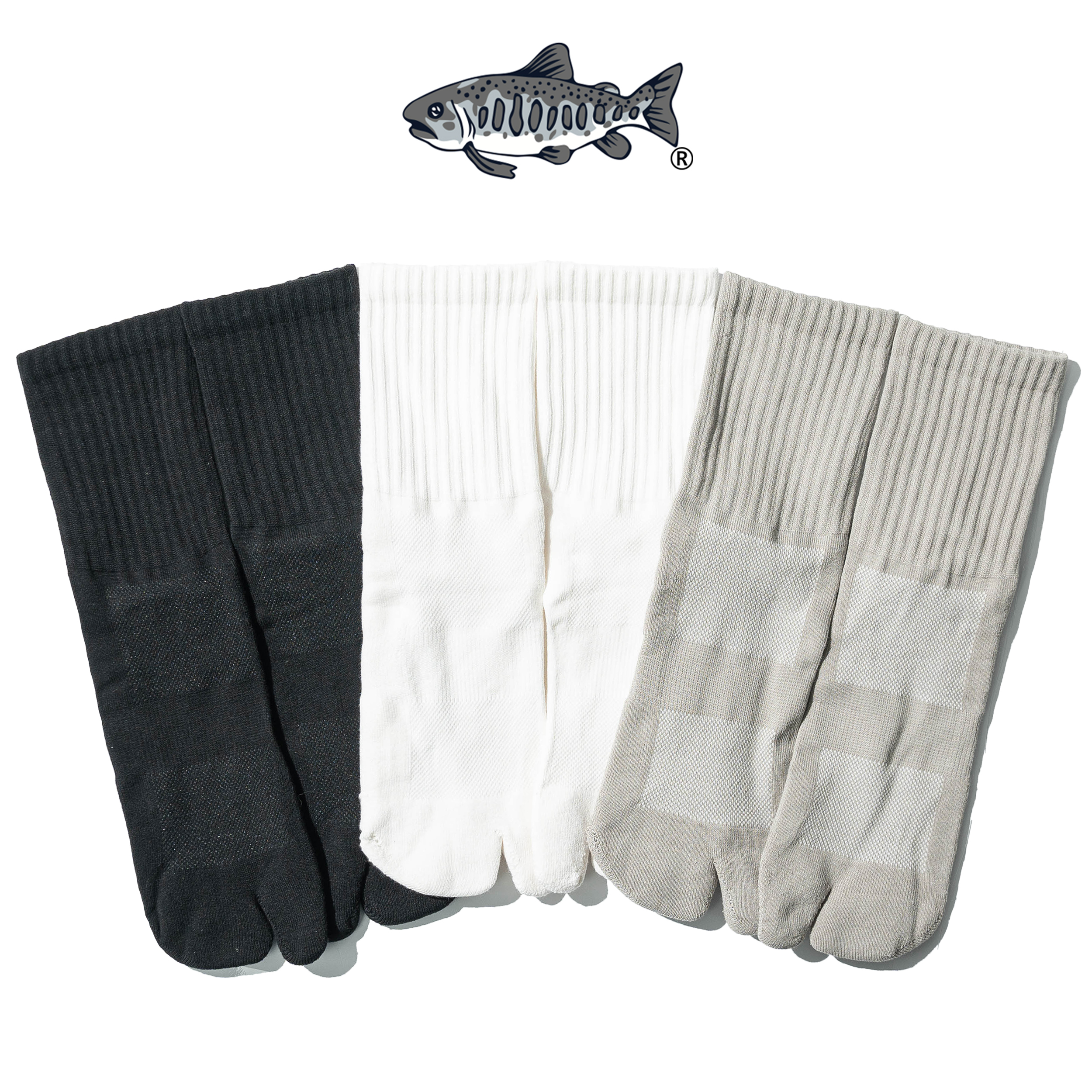 AGILITY Tabi Ribbed Socks 毛巾底 分趾襪 [SC-Tabi]