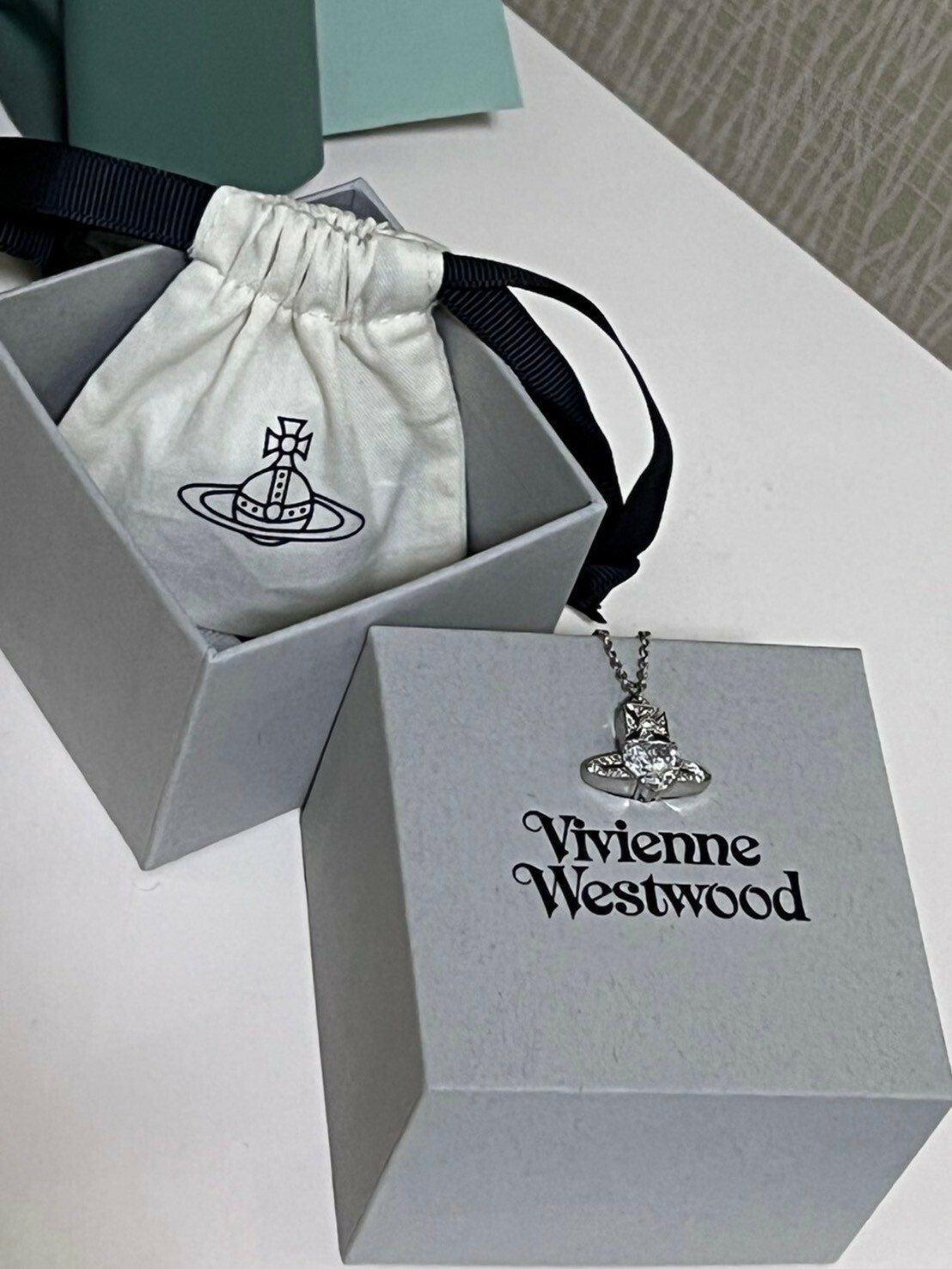 Vivienne Westwood 愛心鑽 項鍊 西太后