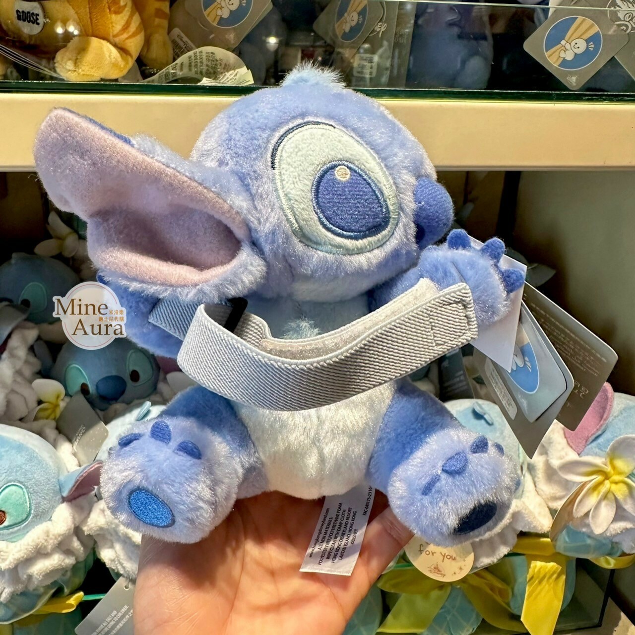 (現貨) 史迪奇 Stitch 絨毛造型 抱抱 絨毛 造型 窗簾束帶 窗簾綁帶 星際寶貝 Lilo & Stitch -香港迪士尼樂園