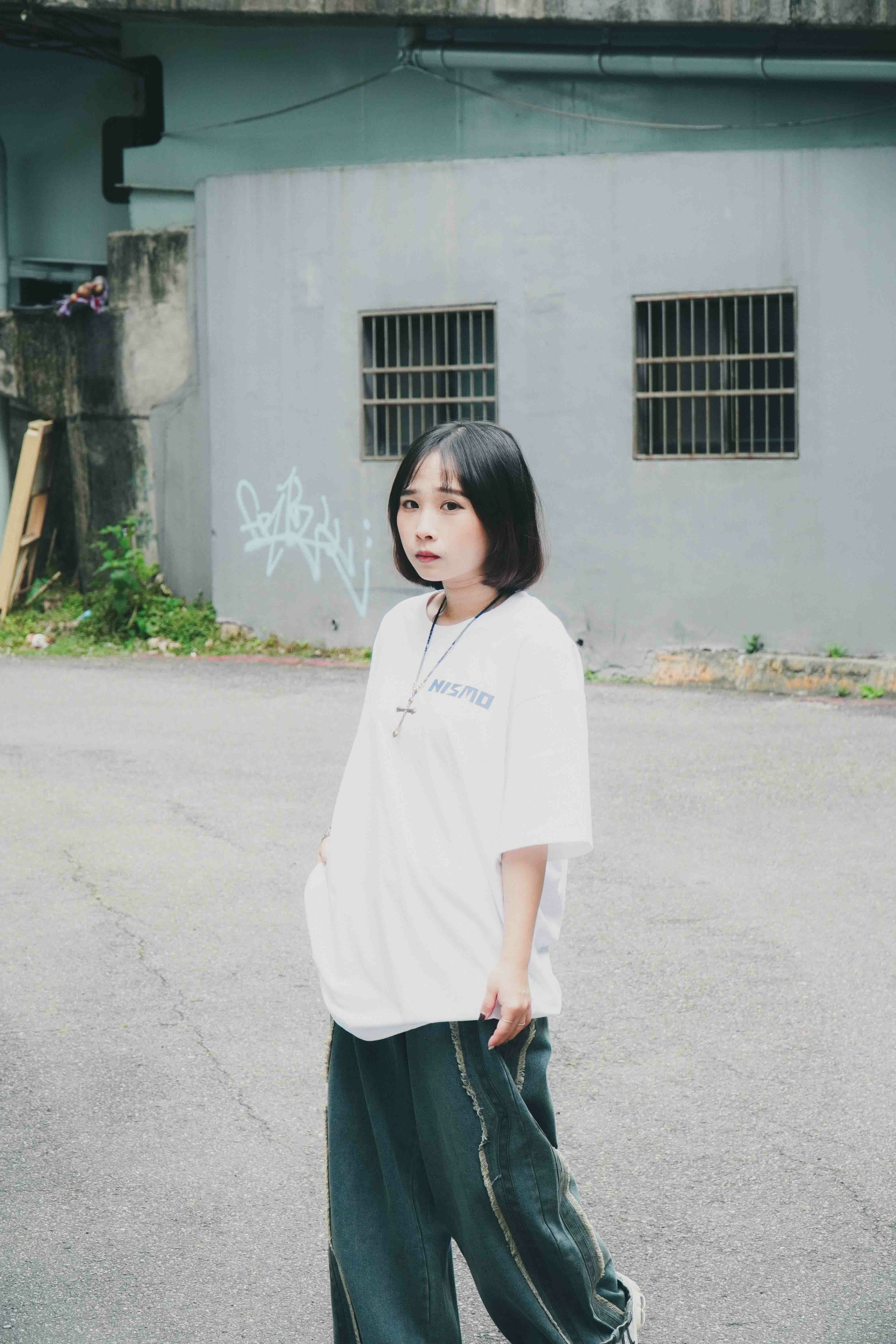 『Always_Good』賽車透視圖 印花 短TEE