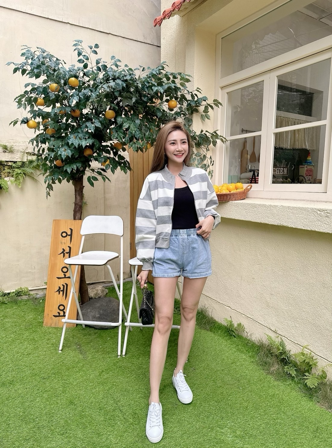 ［預購］🔥03.13春夏新品］💥美眉最愛的小白鞋家］🇰🇷正韓超好穿真皮綁帶小白鞋（22.5-25）