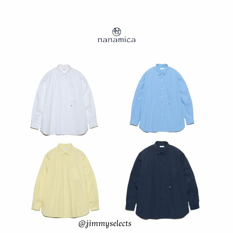 nanamica 常規領風襯衫日本