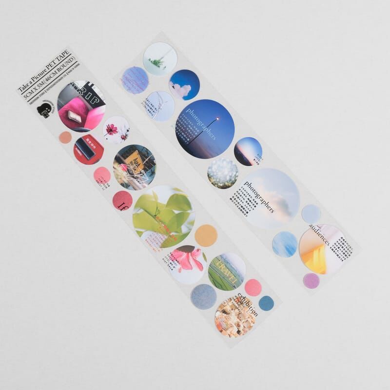 Take a Picture PET膠帶 (亮面/帶離型紙) ｜1/1工作室
