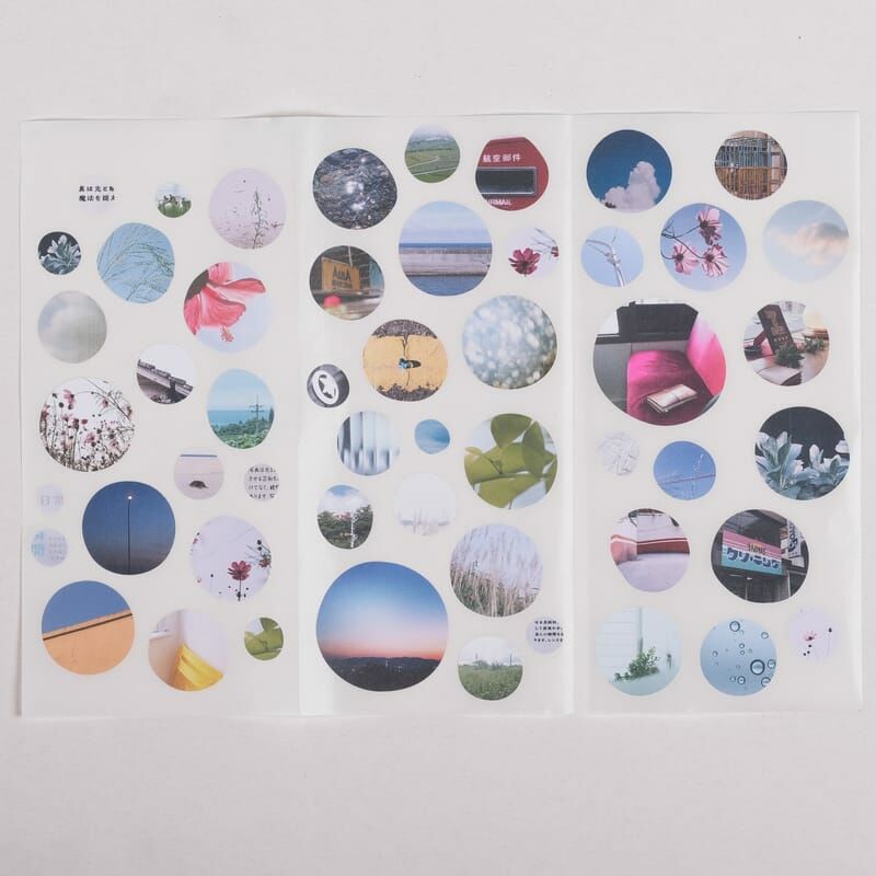 Take a picture 模造不規則圓貼｜1/1工作室