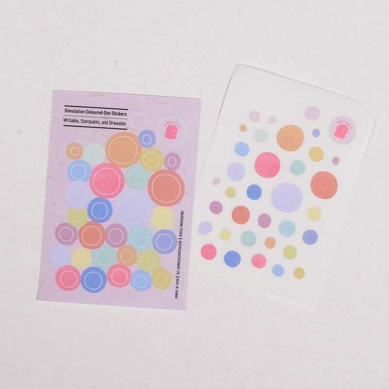 超擬真小圓貼 不規則版｜1/1工作室