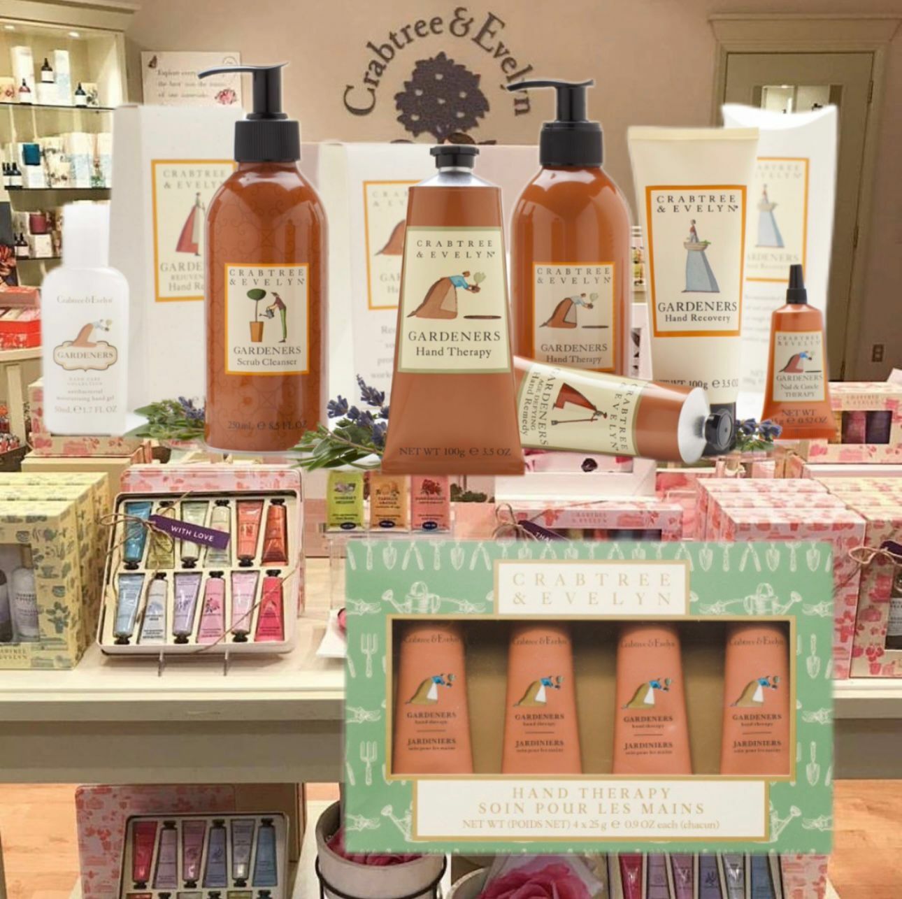 【現貨】Crabtree Evelyn F031206 潤手霜（1套4支）