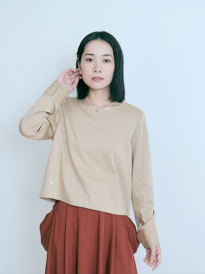 那片森林長袖上衣-焦茶