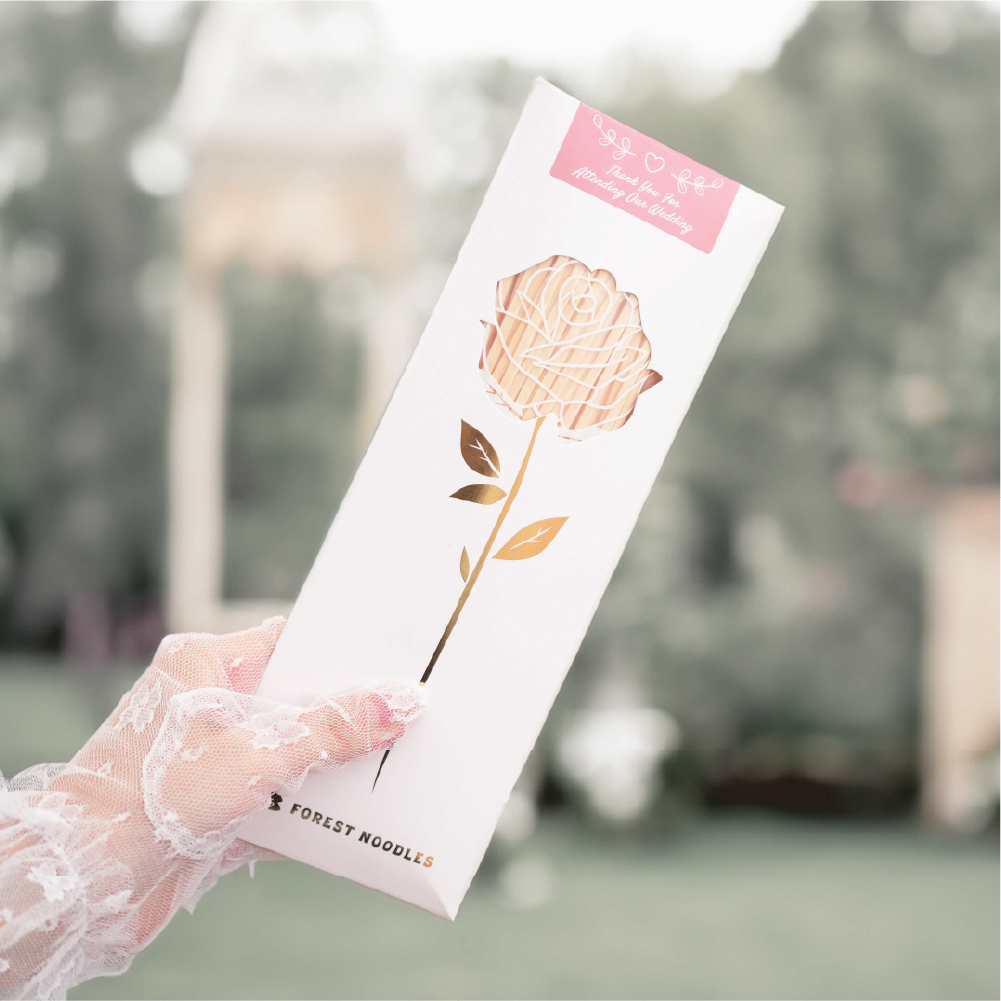 免運嚐鮮組｜婚禮小物｜婚禮囍麵系列｜花朵綻放款｜綜合1組6束｜遊戲禮、試吃組