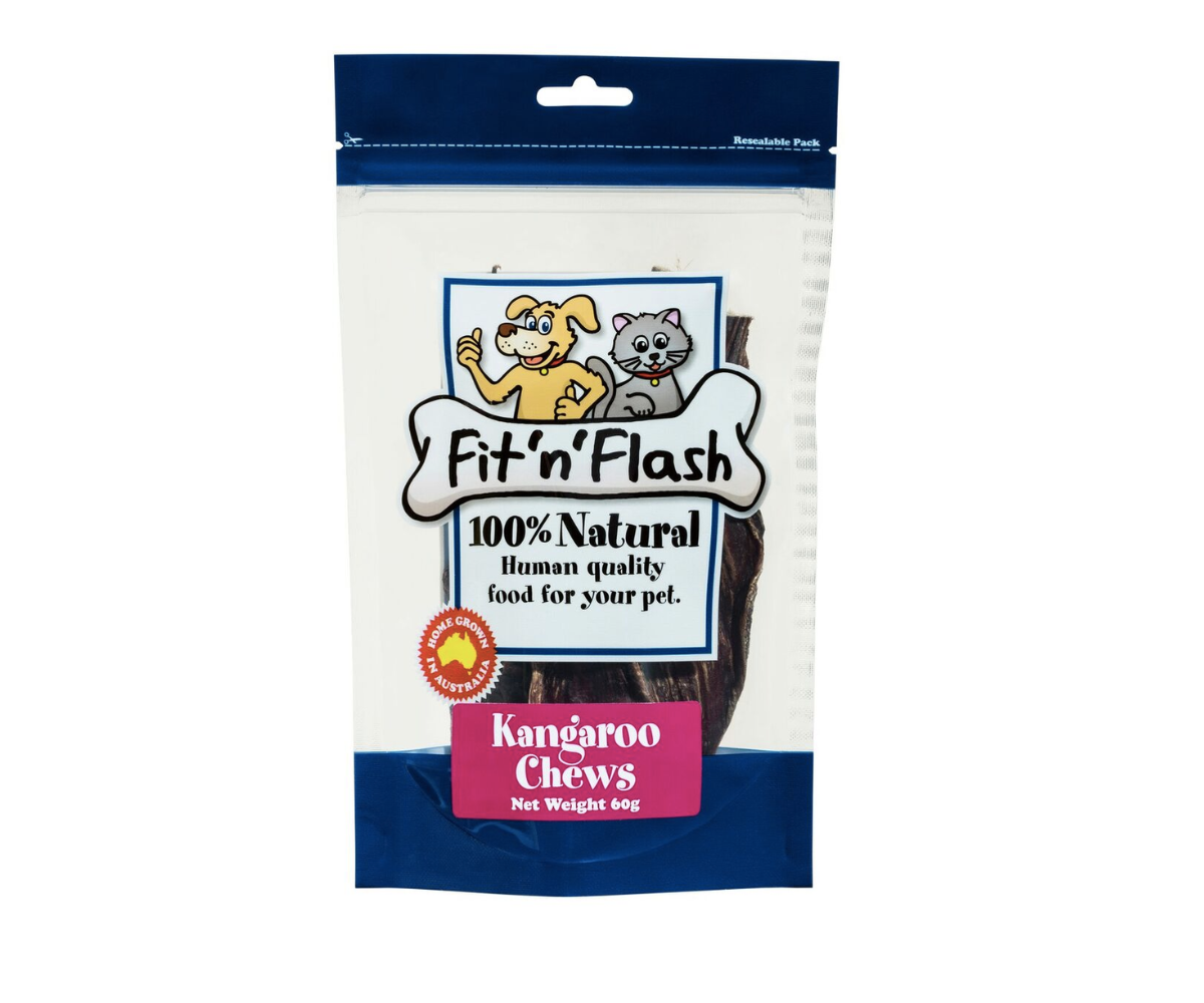 Fit'n'Flash - 厚身袋鼠肉片 (60G)