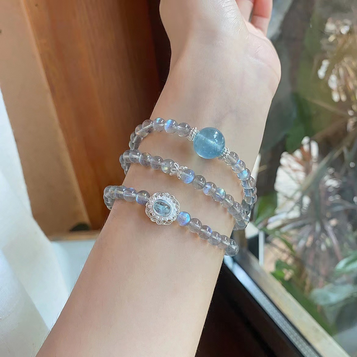 藍海月 blu4556 Bishop St. ビショップストリート レーヨン製ピンク