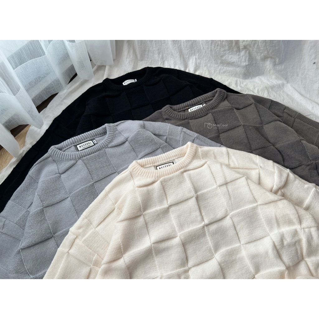 MS-8501 格紋毛衣