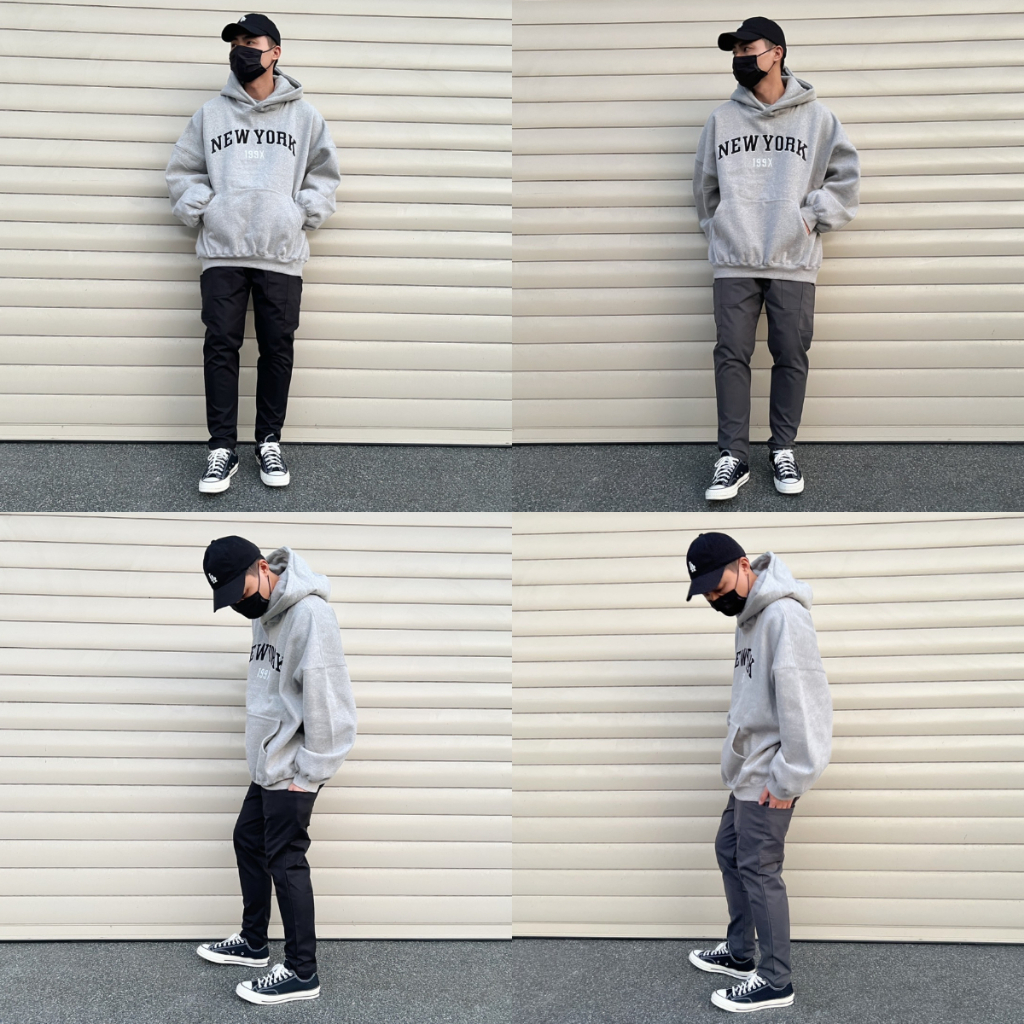 MS-K633 雙口袋工裝長褲