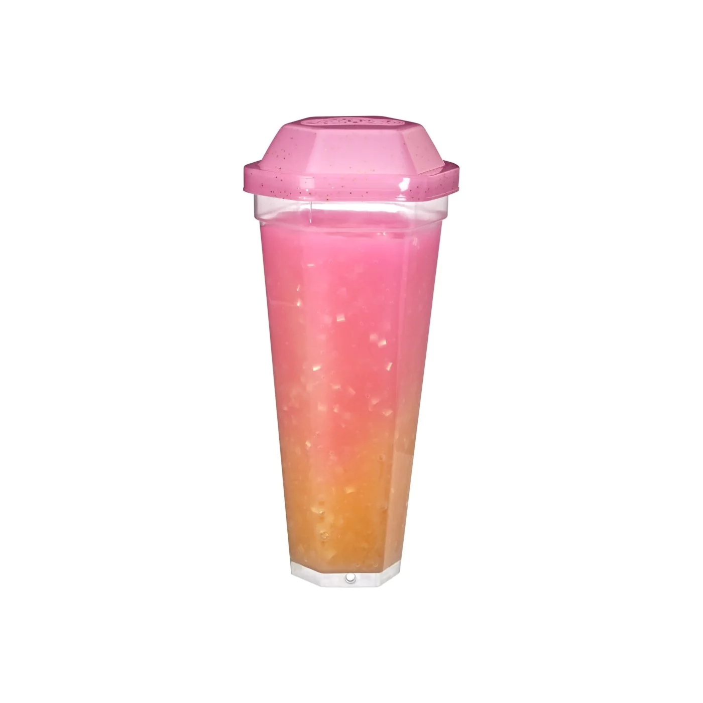 《 Play-Doh 培樂多 》 水晶壓輾單罐系列 - 粉紅橙