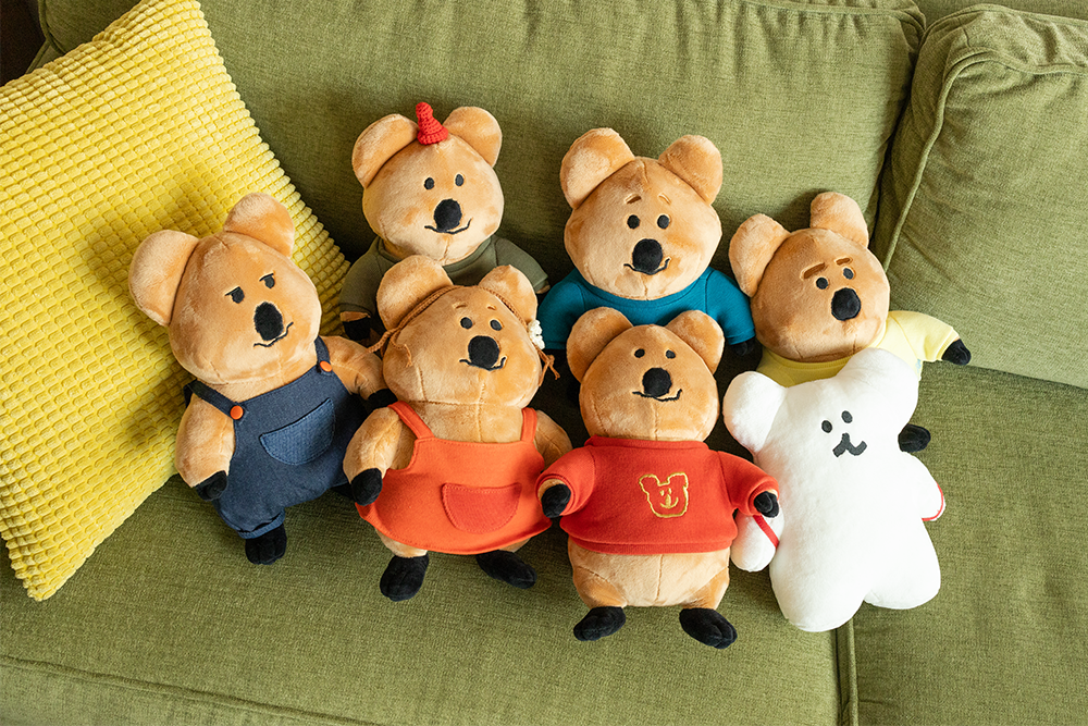 【Dinotaeng】Quokka in School Plush Doll 玩偶