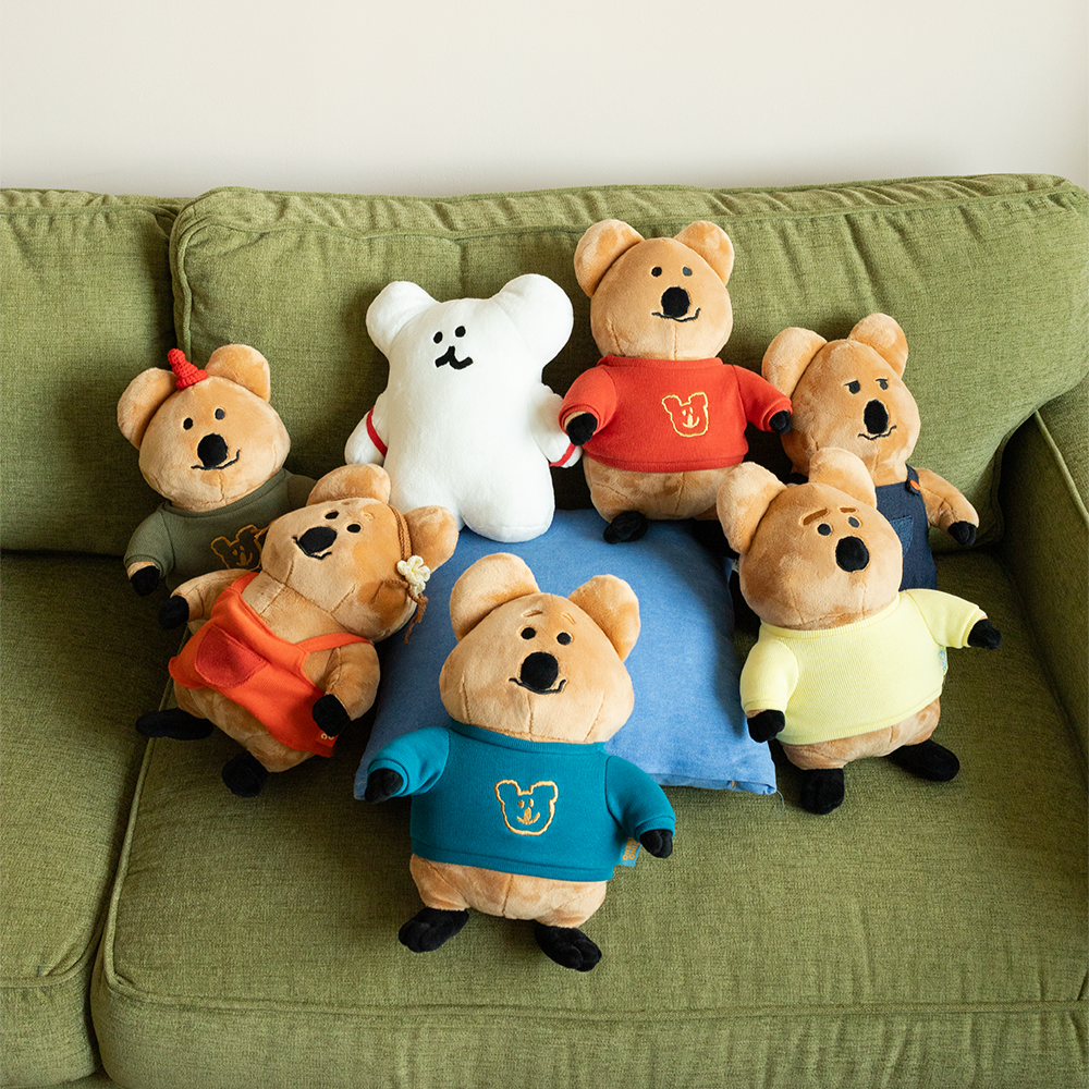 【Dinotaeng】Quokka in School Plush Doll 玩偶