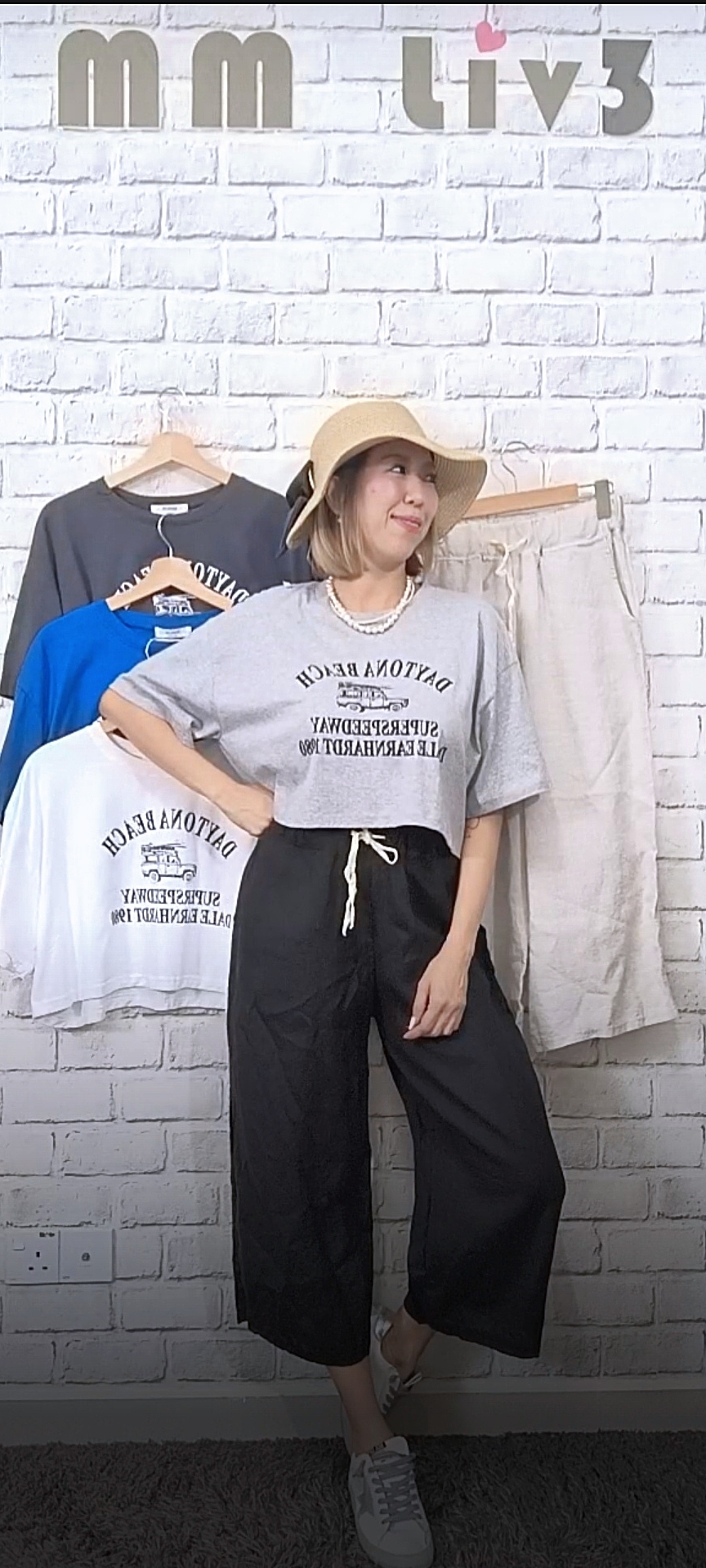 2482 RM49 🇰🇷Made in Korea ▶️韓國DAYTONA BEACH短版_T卹 👉B:130cm👈