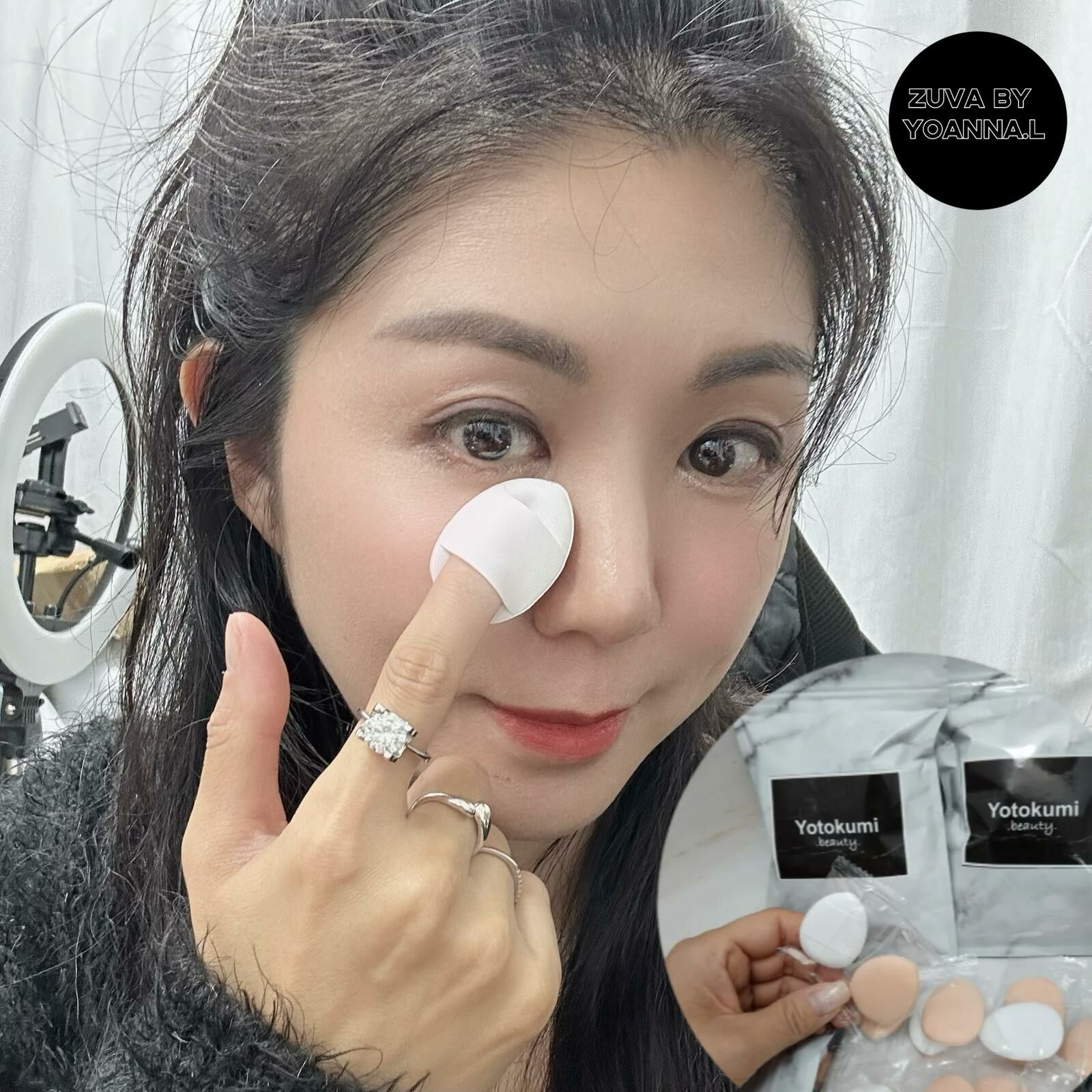 YOTOKUMI Japan にひらめきを——ヨトクミの輝き粉撲代替手指