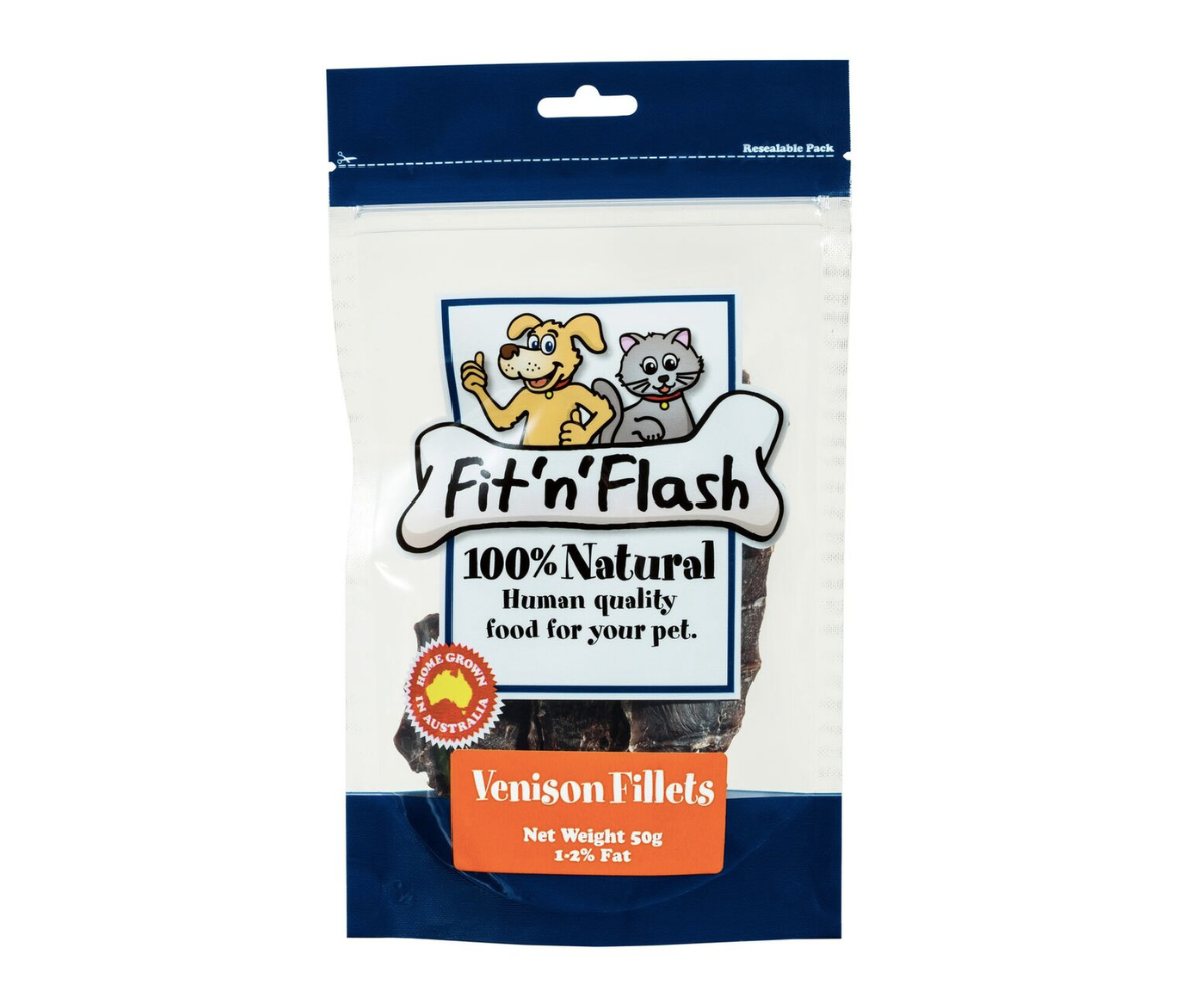 Fit’n’Flash - Venison Fillets 50G