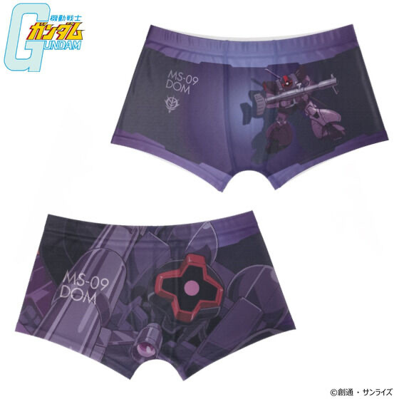 Pbandai 預訂2024/5月 機動戦士ガンダム MSイラスト ボクサーパンツ ドム
