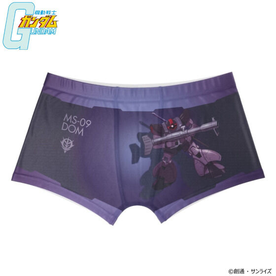 Pbandai 預訂2024/5月 機動戦士ガンダム MSイラスト ボクサーパンツ ドム