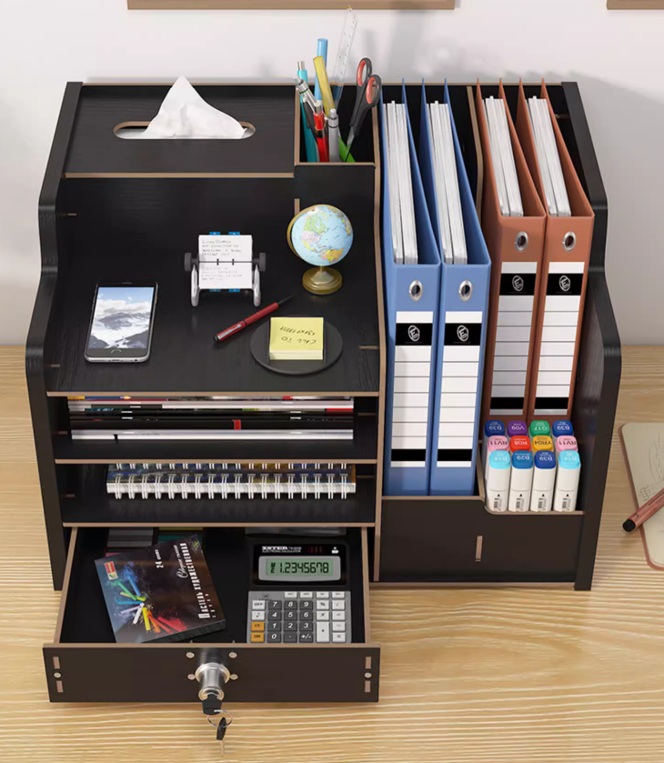 穗匠 辦公收納架帶抽屜 (2kg)