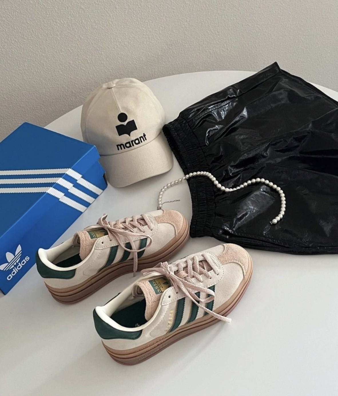 預購 ADIDAS ORIGINALS GAZELLE BOLD 抹茶蒙布朗