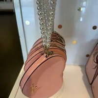 [S] KATE SPADE KG230 OTHER LOVE SHACK 3D HEART WRISTLET,TEA ROSE, 196021443596 (SKS981)