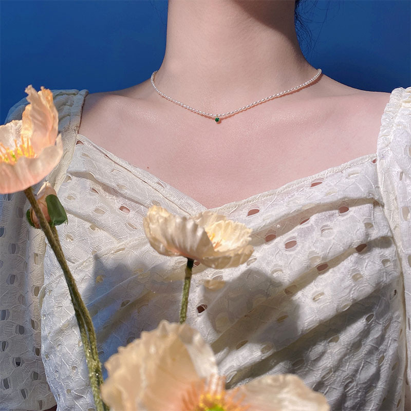 【綠野仙蹤】法式小米粒珍珠項鍊